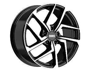 Fondmetal Taara Glossy Black Machined 9x20 5x112 ET34 CB66,6 R13 970 kg RF20757