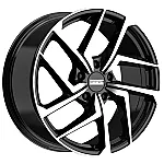 Fondmetal Taara Glossy Black Machined 9x20 5x112 ET34 CB66,6 R13 970 kg RF20757