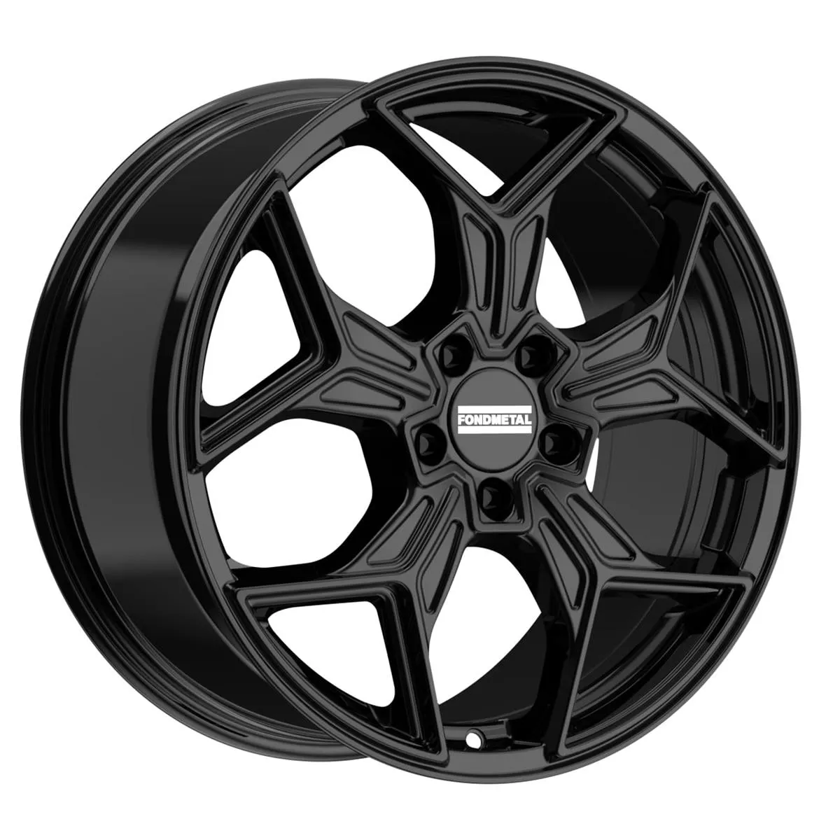 Fondmetal Taranis Glossy Black 9x19 5x112 ET49 CB66,6 R14 900 kg RF20816