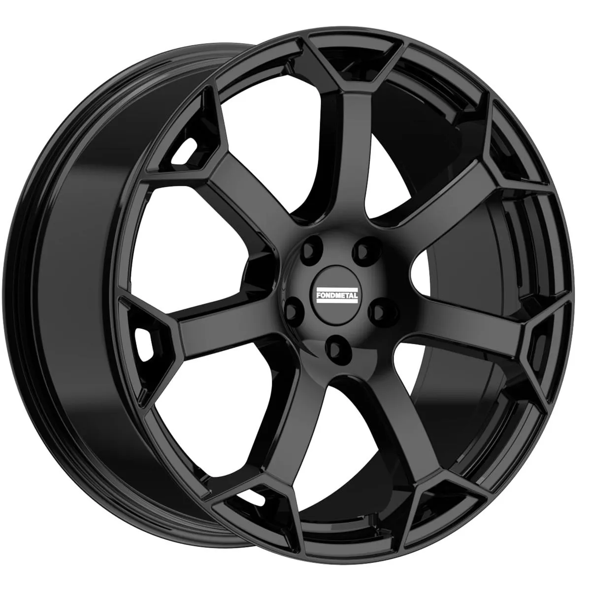 Fondmetal Zephyrus Glossy Black 8,5x19 5x112 ET45 CB66,6 R13 850 kg RF20998
