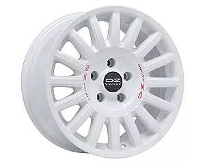 OZ Racing Rally Raid Race White Red Lettering 8,5x18 5x130 ET48 CB71,6 R14 950 kg W01C0115733