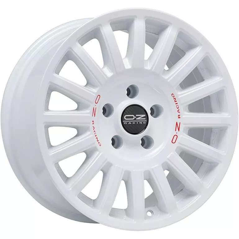OZ Racing Rally Raid Race White Red Lettering 8,5x18 5x130 ET48 CB71,6 R14 950 kg W01C0115733