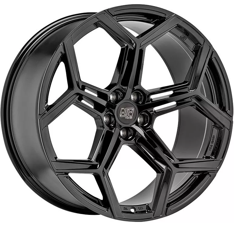 MSW 53 Gloss Black 10,5x22 5x112 ET19 CB66,6 60° 910 kg W19472001C5