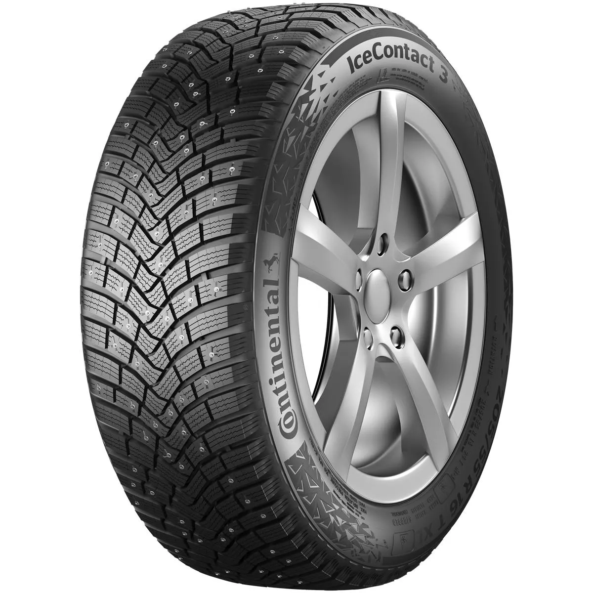 195/65R15 CONTINENTAL ICECONTACT 3 95T XL Studded 3PMSF M+S