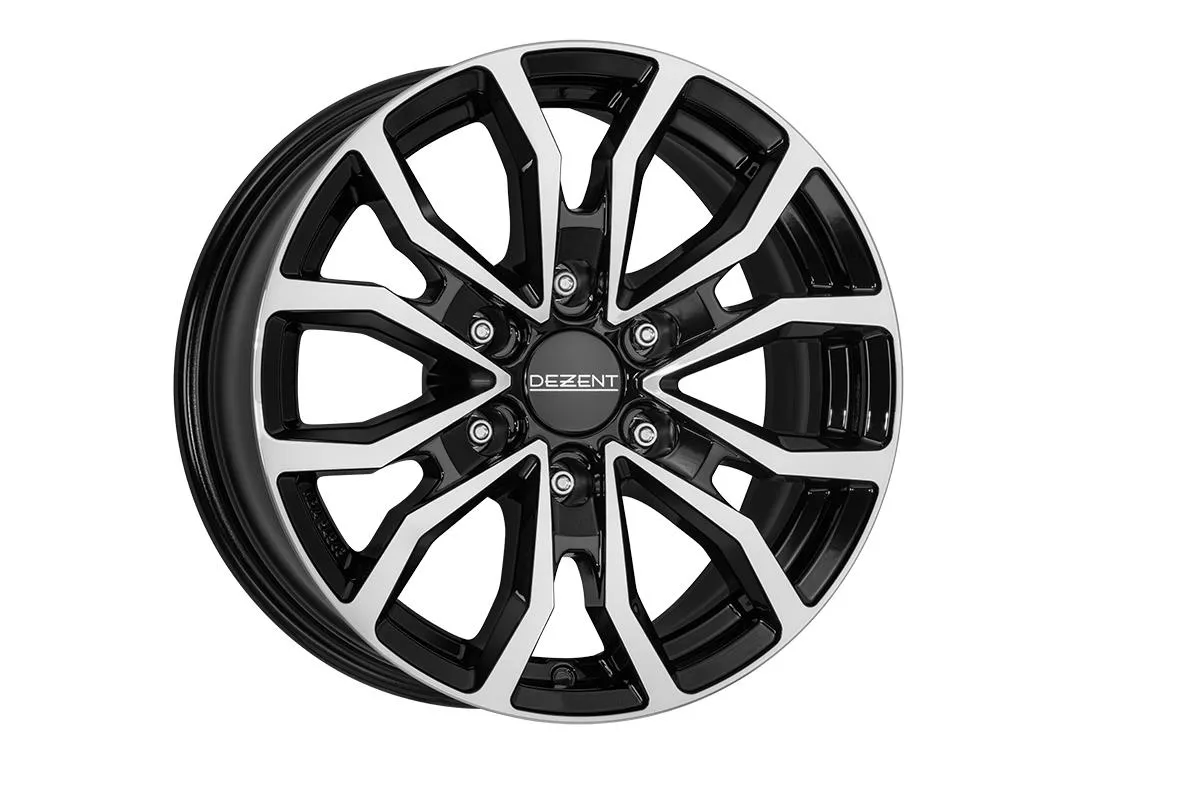 Dezent KC dark Black/polished 7,5x19 6x120 ET52.5 CB74,5 60° 1090 kg TKC9JGBP525E