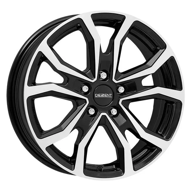 Dezent TV-Trailer dark Black/polished 6x15 5x112 ET30.1 CB66,6 60° 1100 kg TTVK8BP30