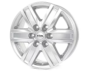 Rial Transporter polar-silver 6,5x16 6x120 ET50 CB74,5 60° TP65650FT31