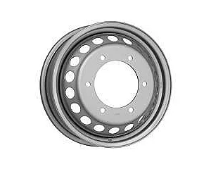 KFZ 9696 Silver 5,5x17 6x205 ET113 CB161,1 (HM: 121.5) Flat 1100 kg 9696