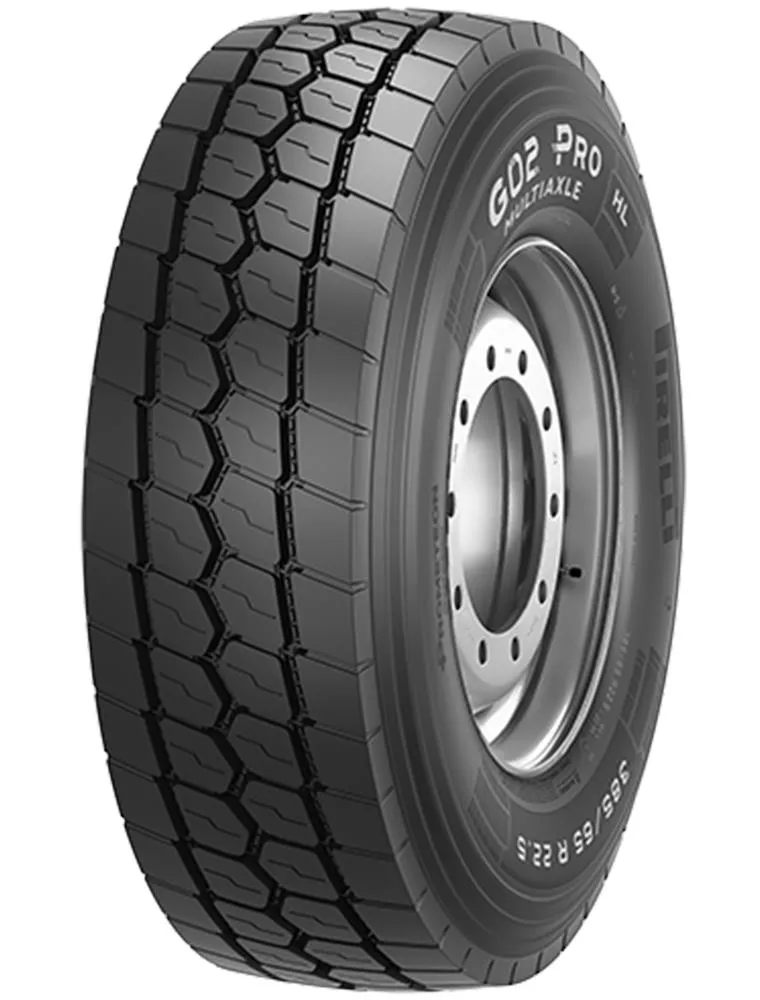 385/65R22.5 Prometeon G02 Pro MultiAxle 164K (158L) M+S 3PMSF SteerAndTrailer MIXED USE CBB72