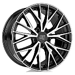 MSW 44 Gloss Black Full Polished 10x20 5x130 ET49 CB66,6 R14 950 kg W19418002T56
