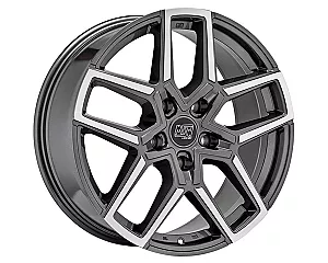 MSW 52 Gloss Gun Metal Full Polished 8,5x20 5x114.3 ET45 CB73,1 60° 1150 kg W19428504D7