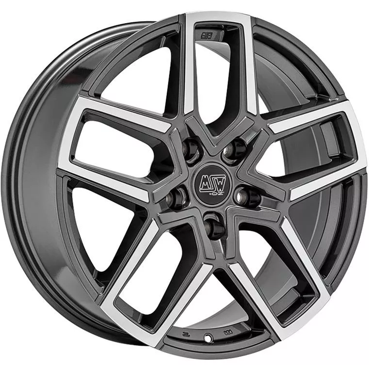 MSW 52 Gloss Gun Metal Full Polished 8,5x20 5x114.3 ET45 CB73,1 60° 1150 kg W19428504D7