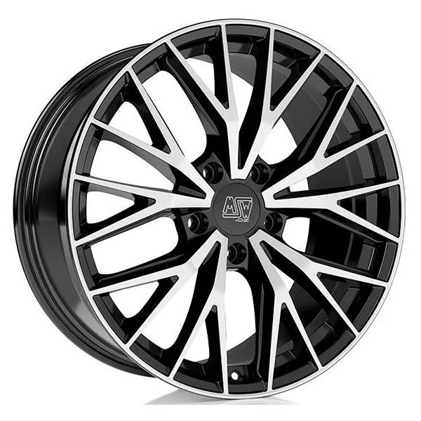 MSW 44 Gloss Black Full Polished 7,5x20 5x130 ET32 CB66,6 R14 800 kg W19486002T56