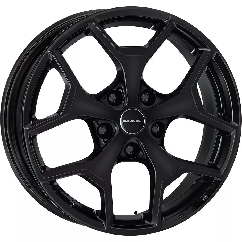 MAK Liberty Gloss Black 7,5x17 5x127 ET44 CB71,6 60° 740 kg F7570LBGB44C3YX