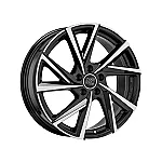 MSW 80-5 Gloss Black Full Polished 8x19 5x112 ET38 CB66,6 60° 780 kg W19381004T56