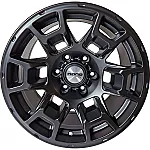 Nano 5914 Full Matt Black 8,5x17 6x139.7 ET-10 CB110,1 60° 800 kg BK5914MB-639-785-10