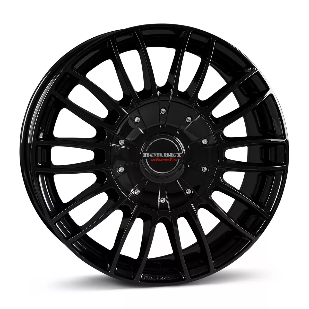 Borbet CW3 black glossy 9x20 6x120 ET51 CB74,5 60° 1100 kg 222770