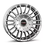Borbet CW3 sterling silver 9x20 6x120 ET51 CB74,5 60° 1100 kg 222769
