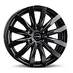 Borbet CW6 Black matt 6,5x16 6x130 ET62 CB84,1 60° 1350 kg 498155