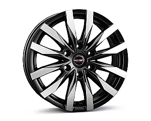 Borbet CW6 black polished matt 6,5x16 6x130 ET62 CB84,1 60° 1350 kg 497024