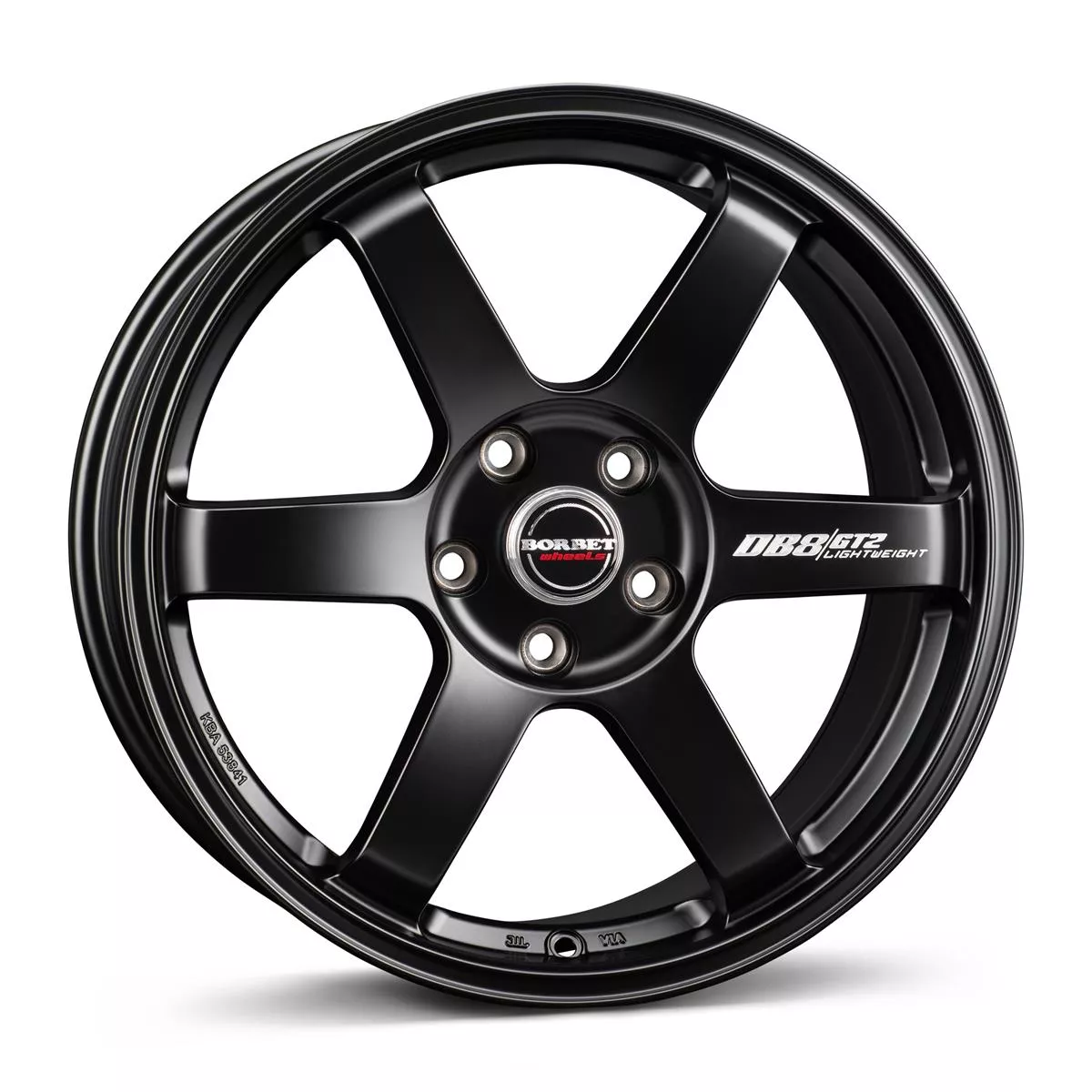 Borbet DB8GT2 Black matt 8,5x18 5x112 ET40 CB72,6 60° 650 kg 497604
