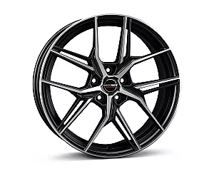 Borbet QX black polished matt 8x19 5x108 ET50 CB72,6 60° 650 kg 497851