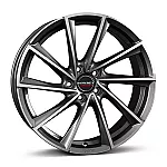 Borbet VTX Graphite Polished 8x18 5x108 ET45 CB72,6 60° 670 kg 496484