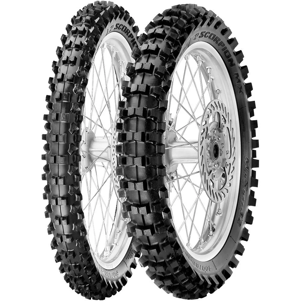 110/90-19 Pirelli SCORPION MX32 MID SOFT 62M TT CROSS MID SOFT Rear NHS