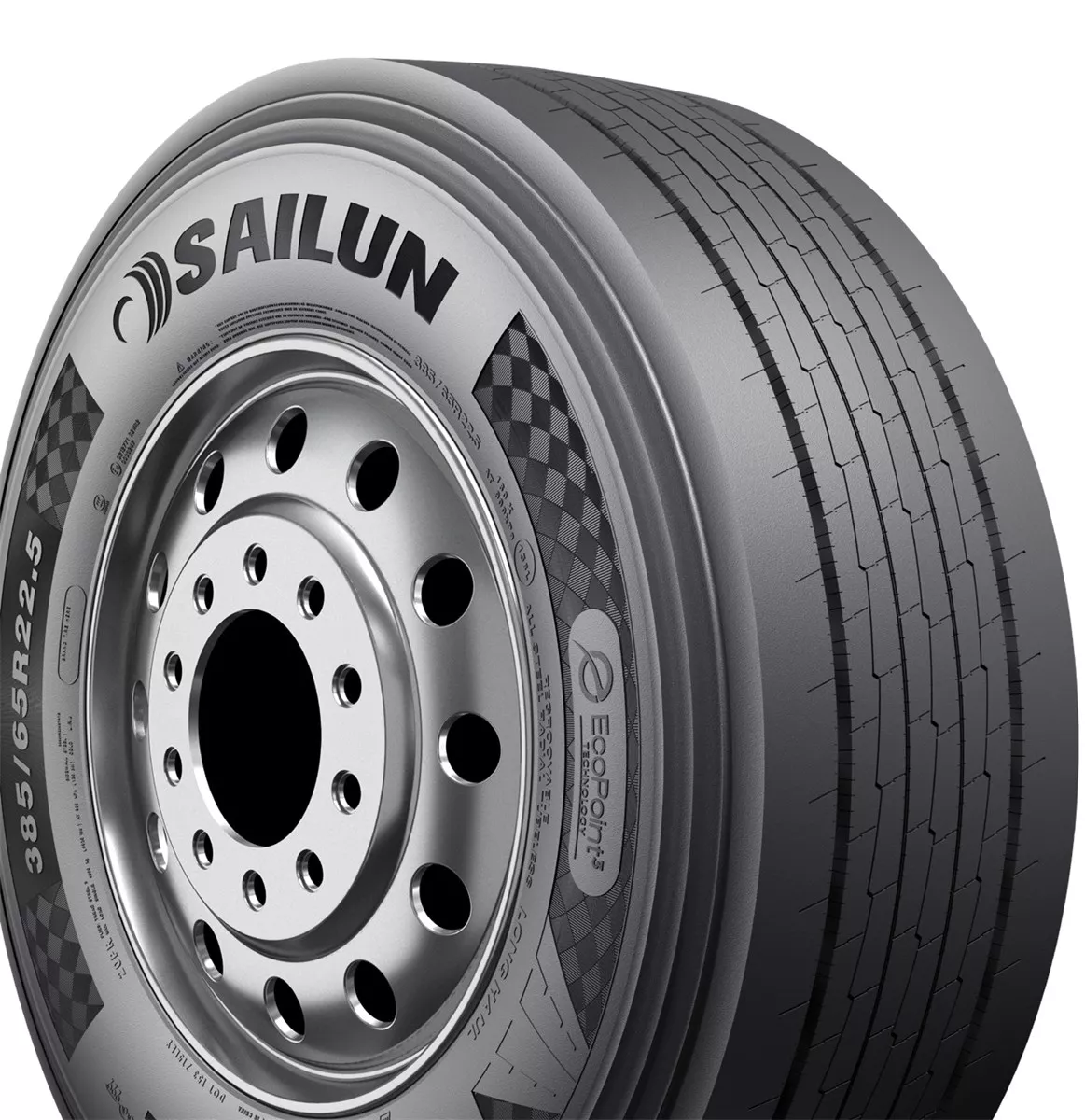 385/65R22.5 Sailun ECOMAX PRO T 160K (158L) M+S 3PMSF Trailer LONG HAUL ABA71