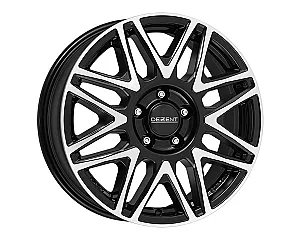 Dezent KH dark Black/polished 6,5x16 5x120 ET60 CB65,1 R14 1400 kg TKHZ9BP60E