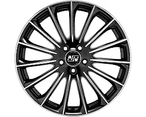 MSW 30 Gloss Black Full Polished 8,5x19 5x112 ET38 CB73,1 60° 760 kg W19306503T56
