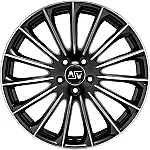 MSW 30 Gloss Black Full Polished 8,5x19 5x112 ET38 CB73,1 60° 760 kg W19306503T56