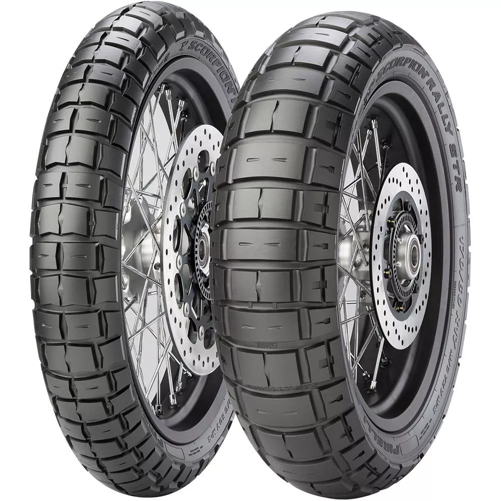 110/80R19 Pirelli SCORPION RALLY STR 59V TL ENDURO ON/OFF Front M+S