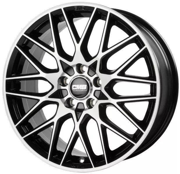 CMS C25 Diamond Black Gloss 9x20 5x112 ET45 CB66,6 R14 1000 kg C25 9020 45 82S DB
