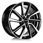 Avus AC-518 Black Polished 7x17 5x108 ET50 CB63,4 60° 690 kg
