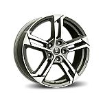 Reds Twist Matt Polished 7x17 5x114.3 ET32 CB72,3 60° 615 kg