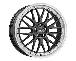 Dotz Bilbao dark Gunmetal/polished lip 8x17 5x114.3 ET45 CB71,6 60° 715 kg OBIS0FL45