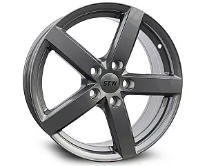 STW City Dark Anthracite 8x18 5x114.3 ET38 CB67,1 Flat 750 kg STWCG0DA38
