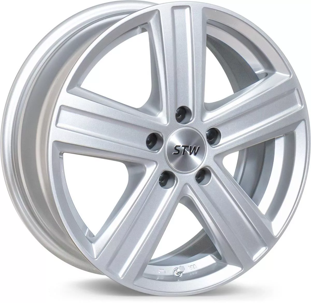 STW Cargo Silver 8x18 5x108 ET45 CB65,1 Flat 1250 kg STWCAGHSI45P