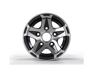 GG Trailer Black Polished 6x10 5x112 ET0 CB67,1 (No Cap) 60° 275885