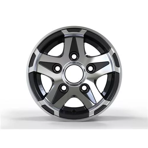 GG Trailer Black Polished 6x10 5x112 ET0 CB67,1 (No Cap) 60° 275885