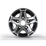 GG Trailer Black Polished 6x10 5x112 ET0 CB67,1 (No Cap) 60° 275885