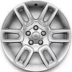 OE Land Rover Style 6010 Silver 8x19 5x120 ET41.5 CB72,6 (DEMO, OE Cap + OE TPMS) Flat LR129107