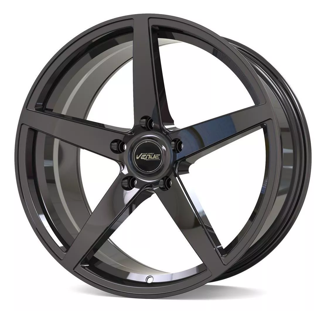 Venue Evo5 Gloss Black 8,5x19 5x114 ET35 CB73,1 60° 900 kg VEVO19855114335731GB