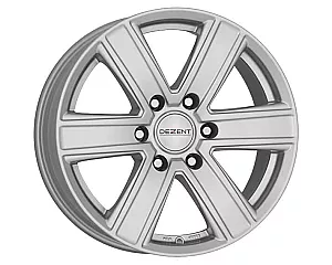 Dezent TJ Silver 8x18 6x139.7 ET25 CB106.1 Flat 1017 kg PINTTJGDSA25
