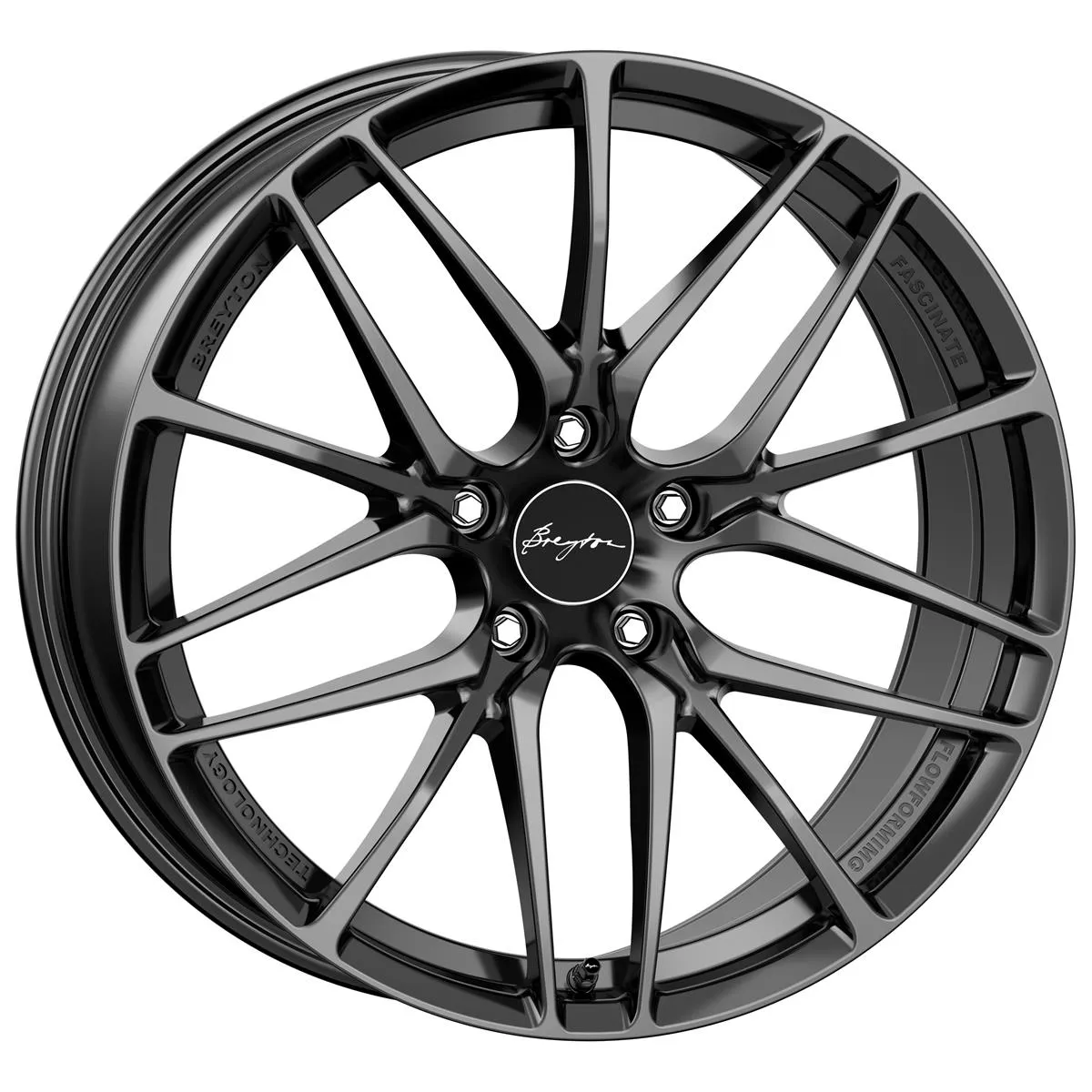 Breyton Fascinate Matt Black 8,5x20 5x112 ET30 CB66,6 60° 750 kg 50852030301917