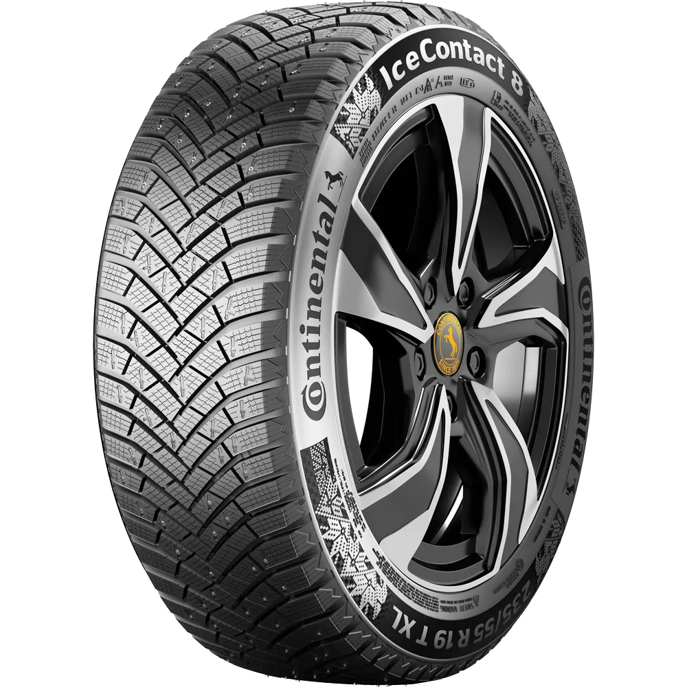 245/40R20 CONTINENTAL ICECONTACT 8 99T XL FR Studded 3PMSF IceGrip M+S