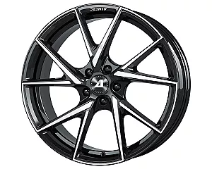 Alutec ADX.01 diamond-black frontpolished 7,5x18 4x100 ET38 CB63,3 60° 635 kg ADX1-75838A23-1