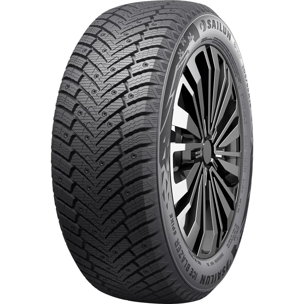 245/35R20 SAILUN ICE BLAZER SPIKE 95T XL Elect RP Studdable CCB72 3PMSF IceGrip M+S