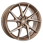 Alutec ADX.01 metallic-bronze frontpolished 7x17 4x108 ET18 CB65,1 60° 655 kg ADX1-70718P26-51